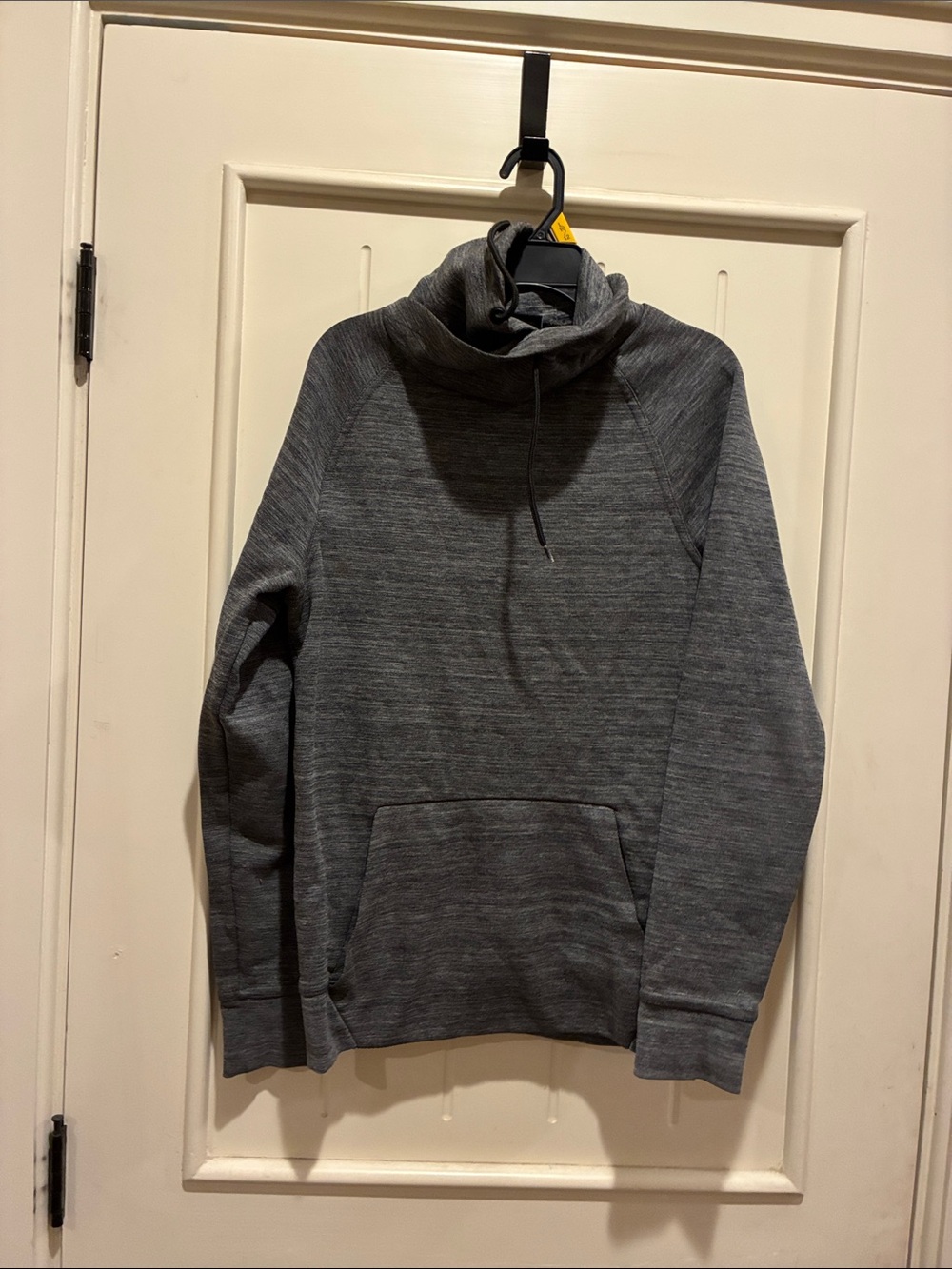 H&M Dark Gray Funnel Neck Pullover Hoodie